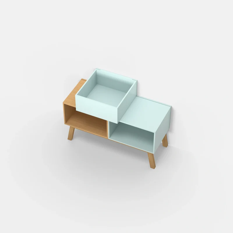 Schallplattenregal RK170