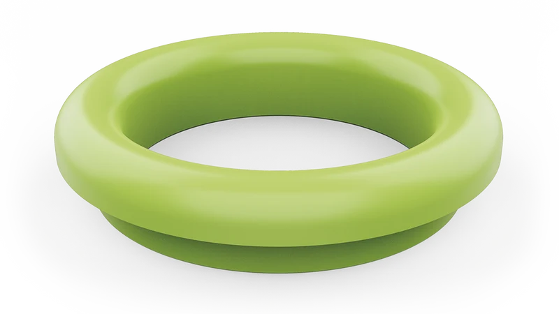 Caoutchouc vert pour trou vide ordures