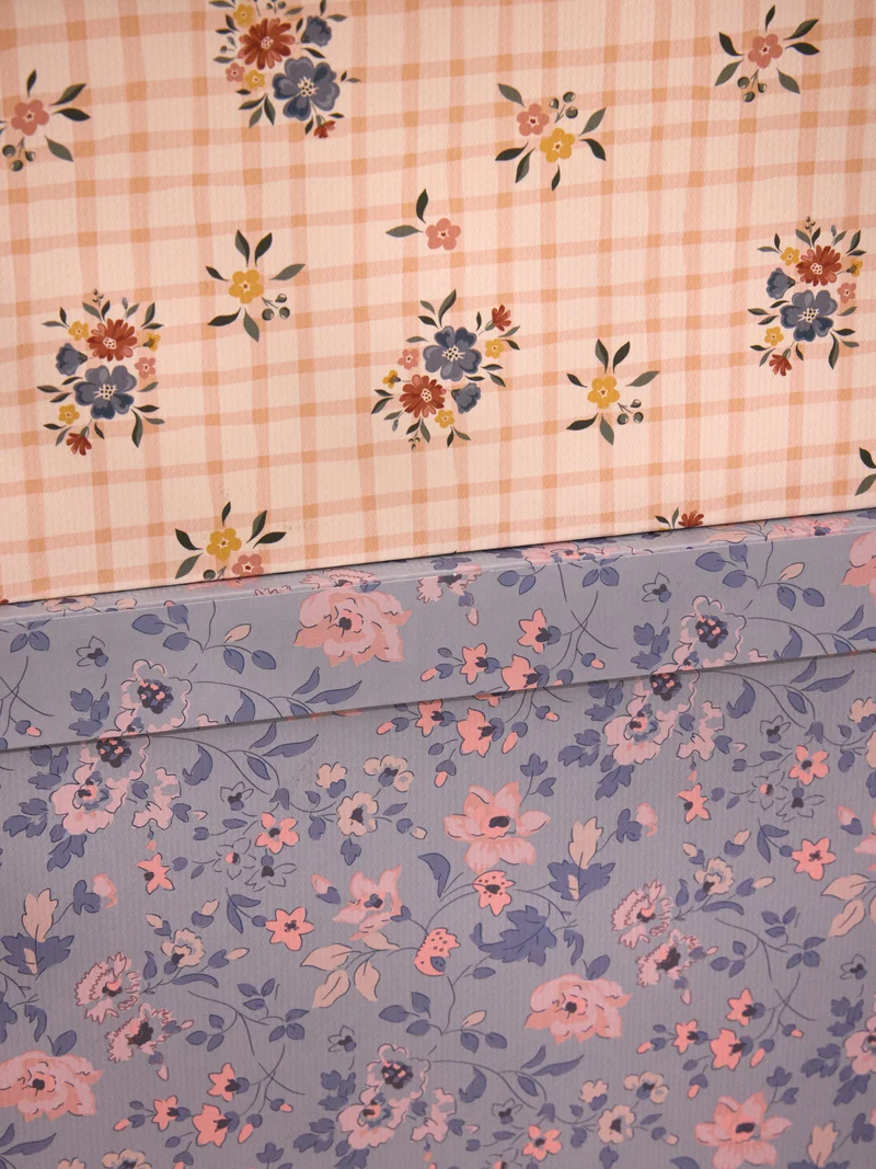 Boîte gigogne "Rosemary" par lot de 2