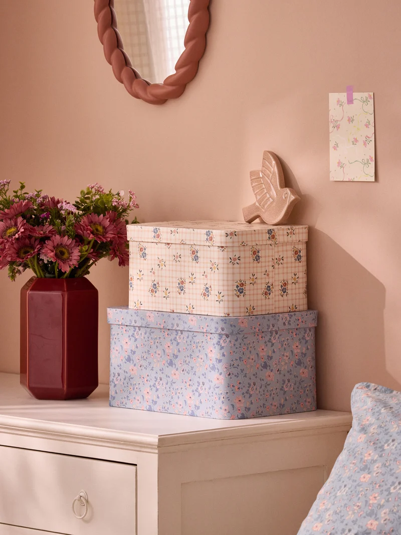 Boîte gigogne "Rosemary" par lot de 2
