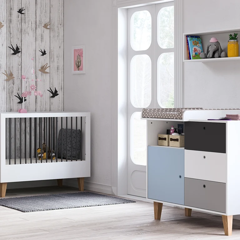 Commode à langer Vox Concept Bleu