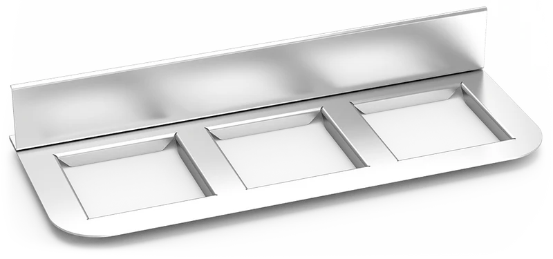 Adaptateur de panier à utensiles pour chariots de service