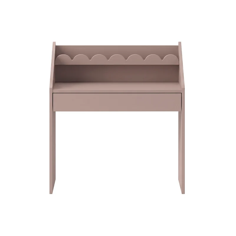 Bureau 1 tiroir Bellamy Book Nook Rose