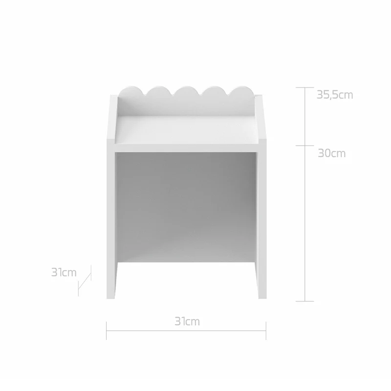 Chaise Bellamy Book Nook Blanc