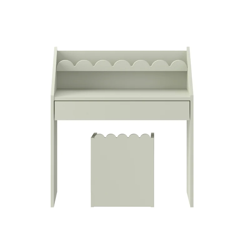 Bureau 1 tiroir avec chaise Bellamy Book Nook Vert