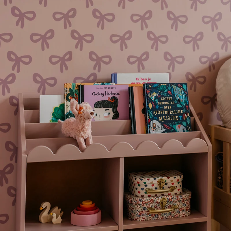 Bibliothèque Bellamy Book Nook Rose