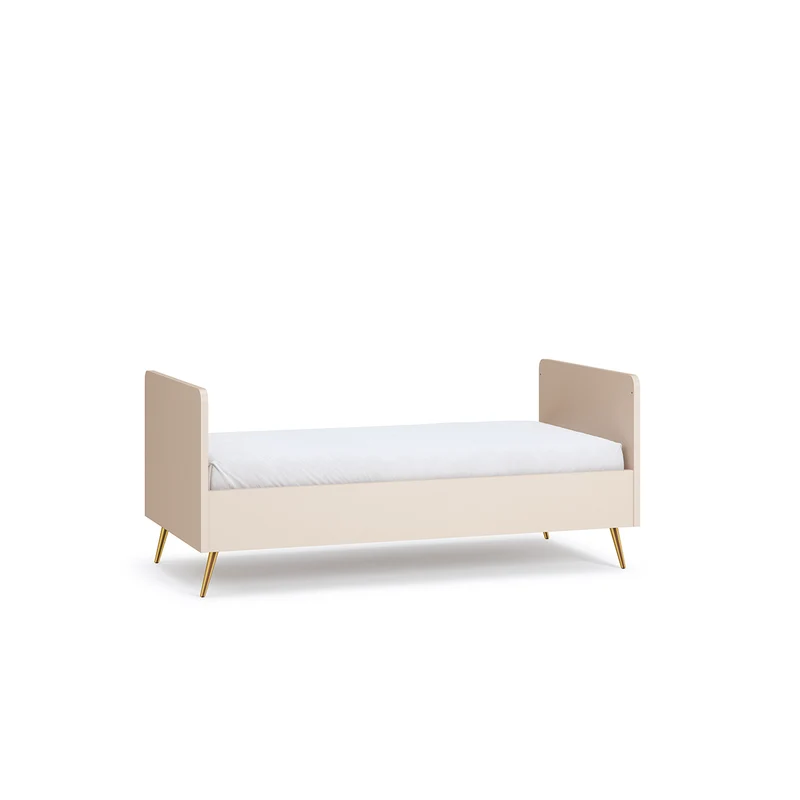 Lit évolutif 70x140 et armoire 2 portes Vox Lunea Cachemire