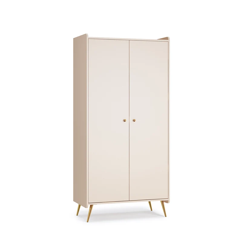 Chambre complète lit évolutif 70x140 commode à langer et armoire 2 portes Vox Lunea Cachemire