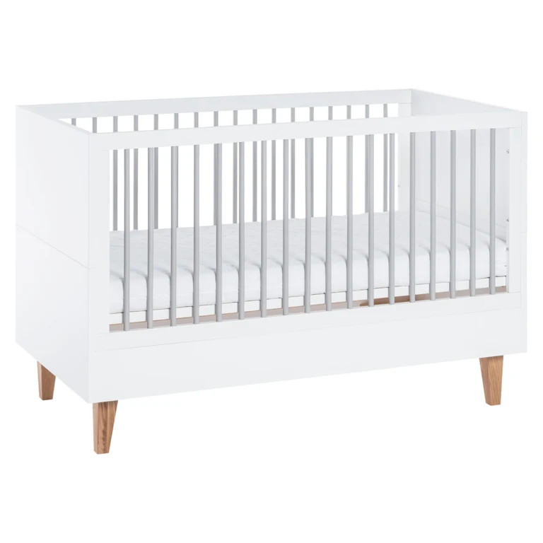 Lit bébé évolutif Vox Concept Blanc