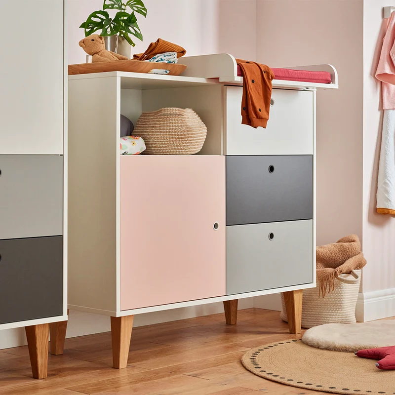 Plan à langer pour commode Vox Concept Blanc