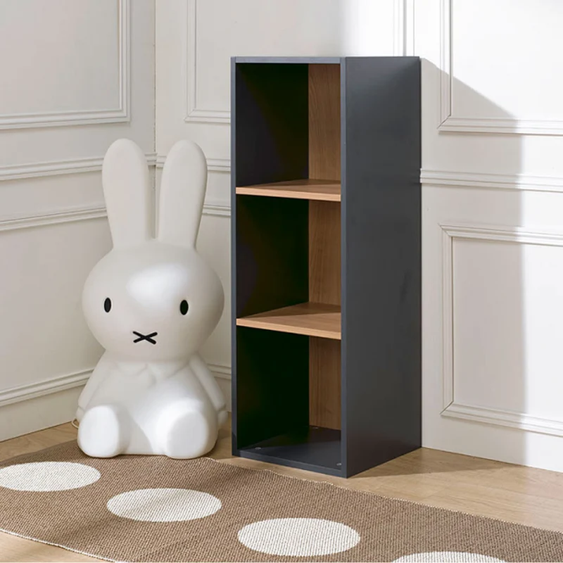 Bibliothèque enfant Junior Provence 3 cases - Gris