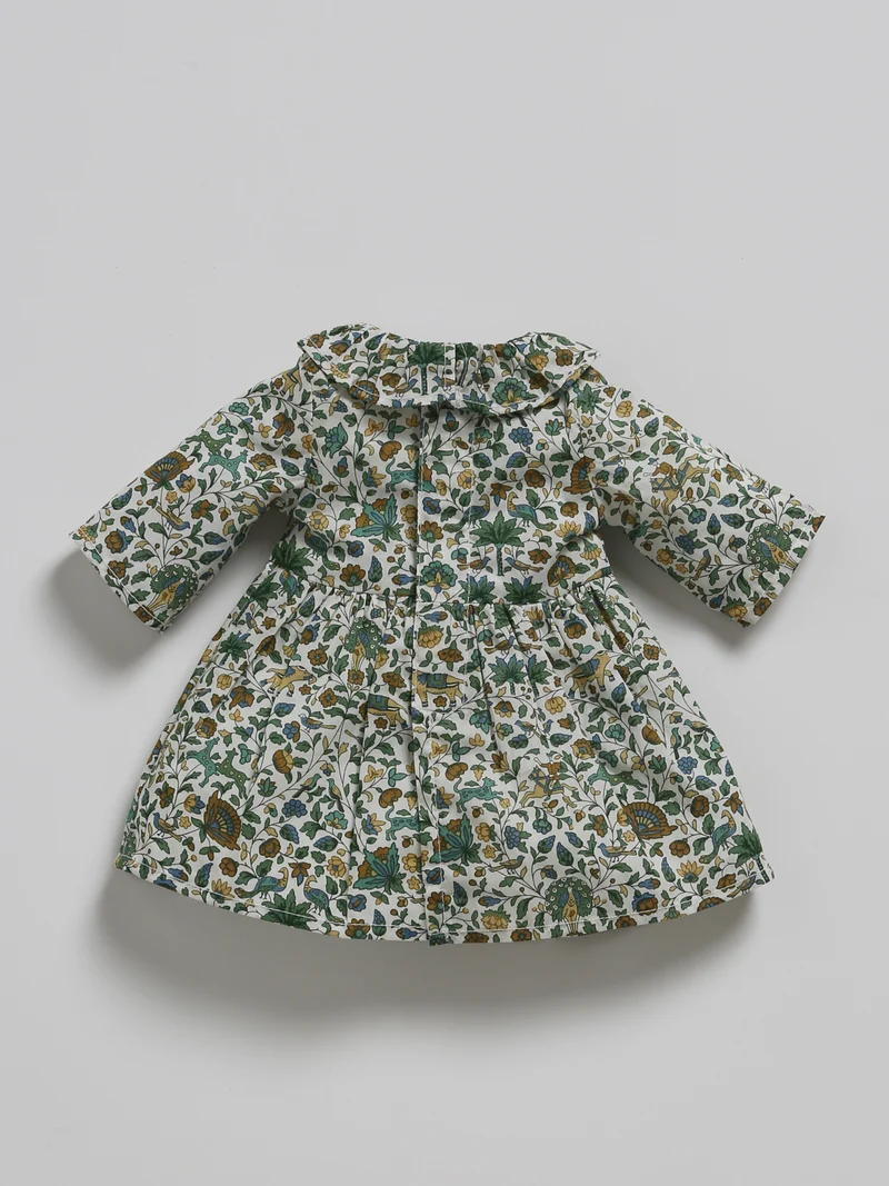 Robe de poupée en tissu Liberty IMRAN