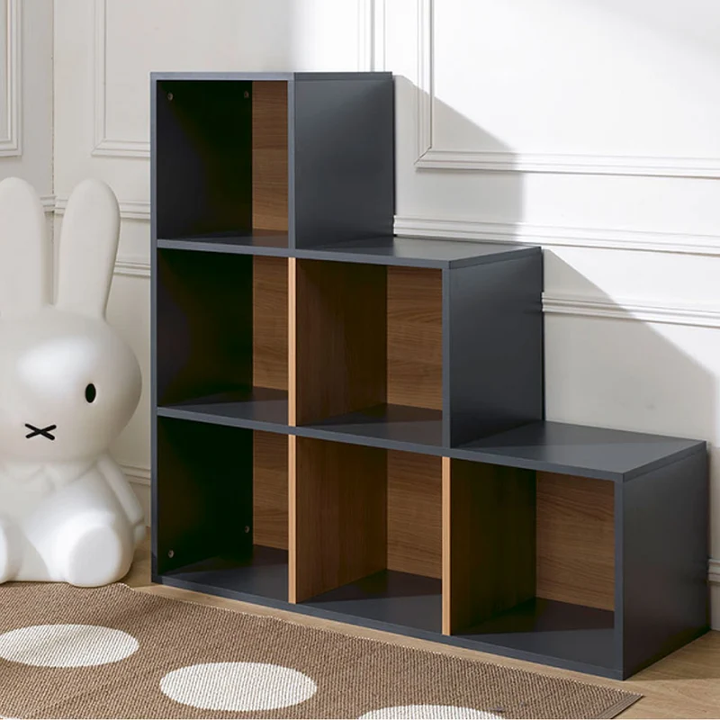Bibliothèque enfant Junior Provence Escalier - Gris