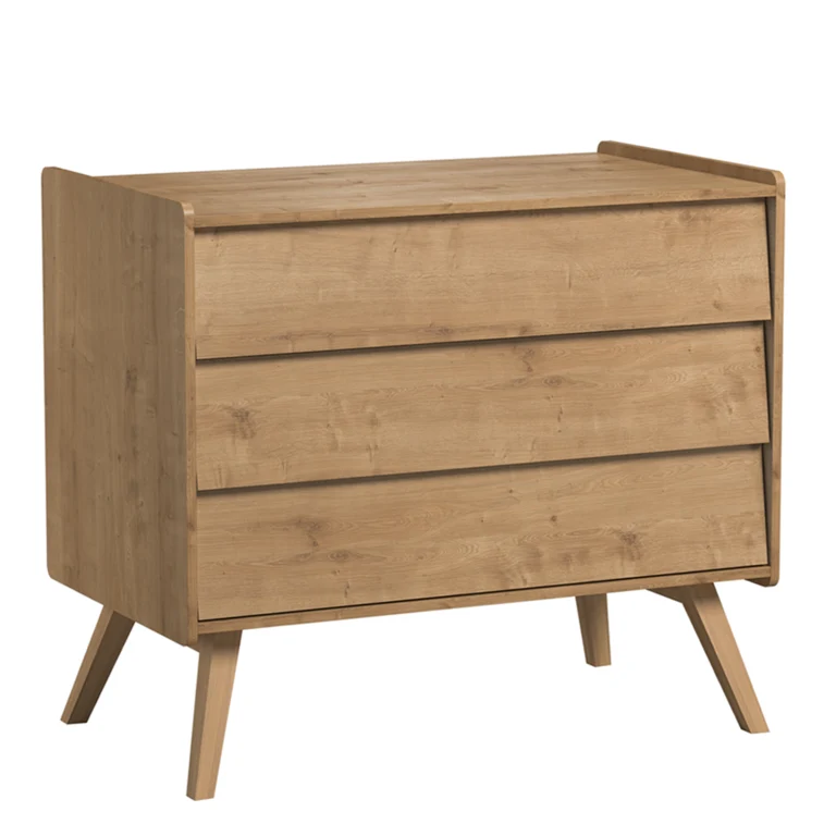 Lit bébé et Commode à langer Vox Vintage Bois