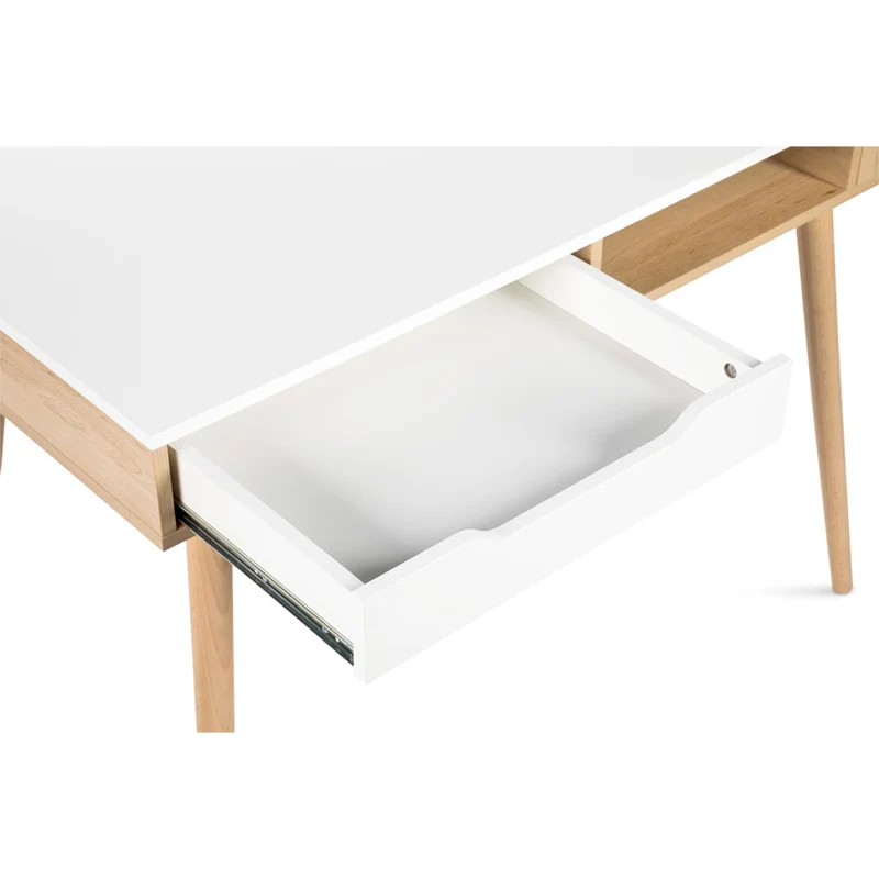 Bureau LittleSky by Klups Sofie Hêtre et Blanc