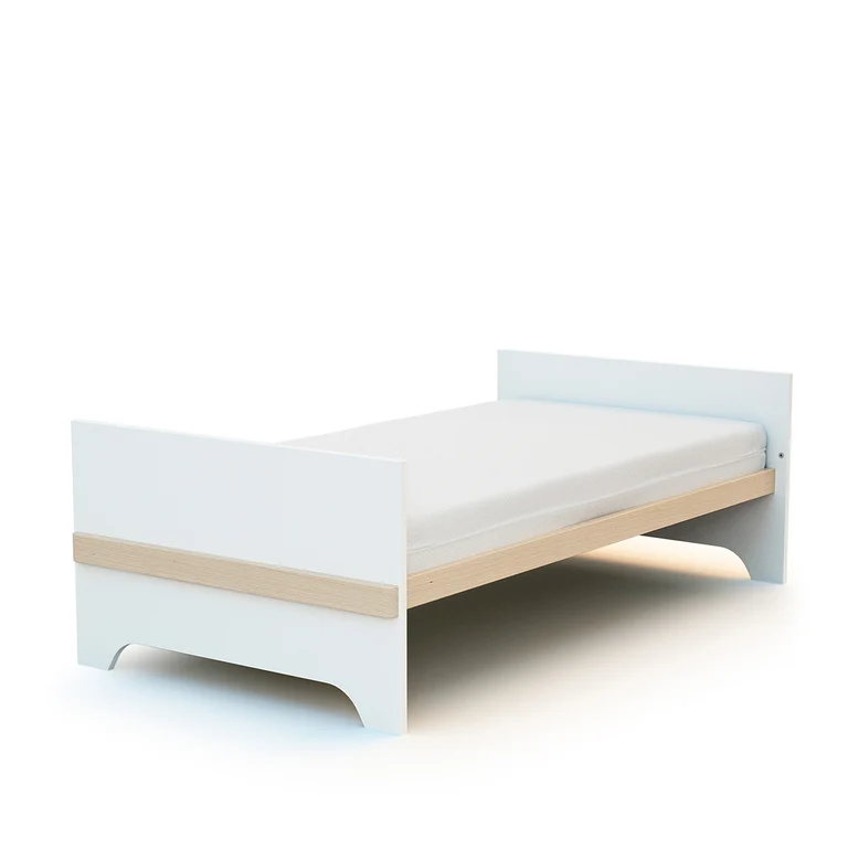Lit évolutif 70x140 AT4 Carrousel Blanc et hêtre