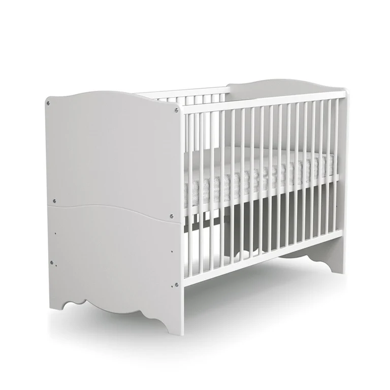 Lit bébé 60x120 AT4 Marelle Blanc