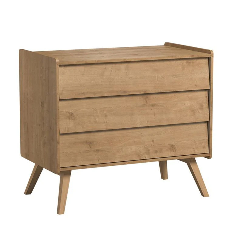 Commode 3 tiroirs et armoire 2 portes Vox Vintage Bois