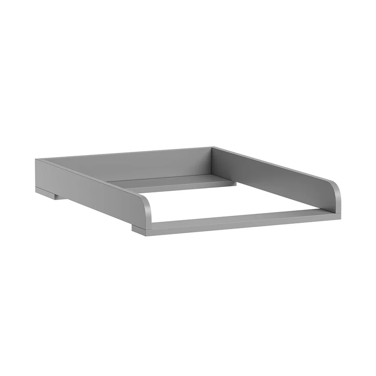 Chambre complète lit bébé évolutif commode à langer et armoire 1 porte Vox Milenne Gris
