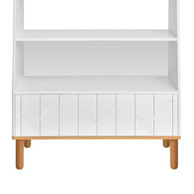 Bibliothèque Bellamy Toteme Botanic Blanc et bois