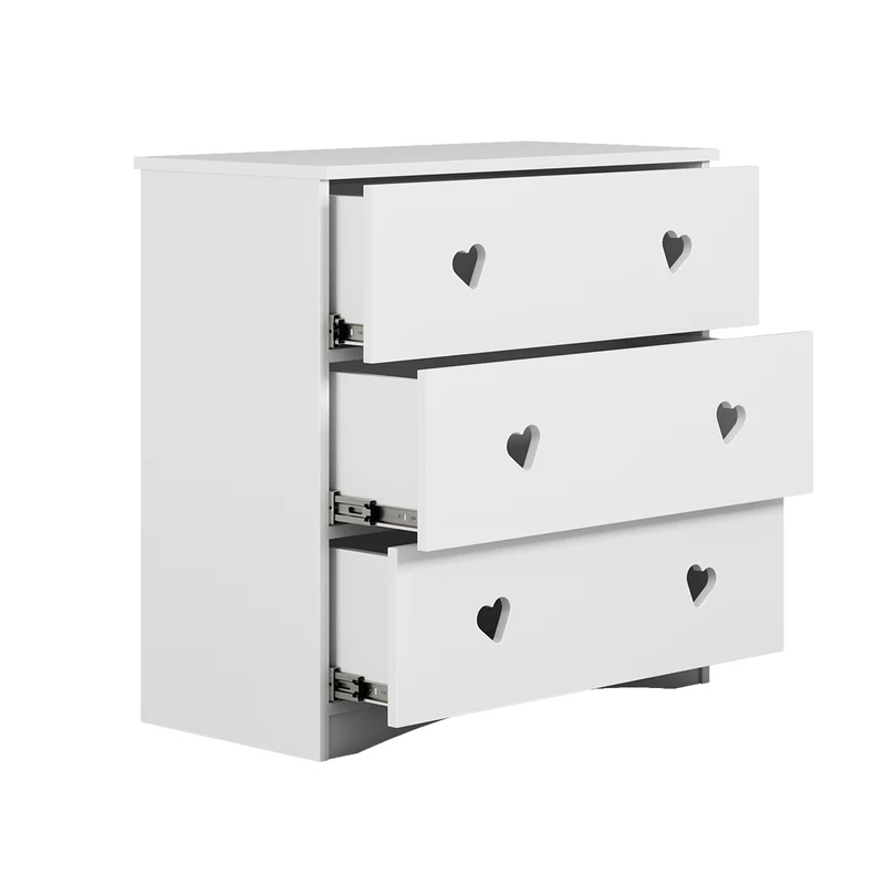 Commode 3 tiroirs Kocot Kids Julia - Blanc