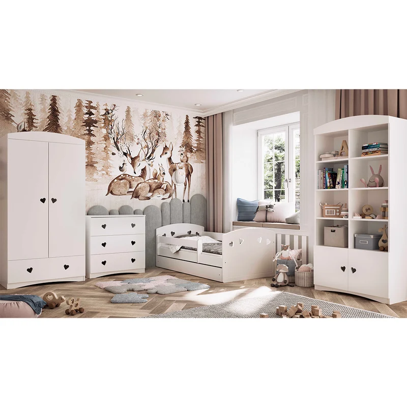Commode 3 tiroirs Kocot Kids Julia - Blanc