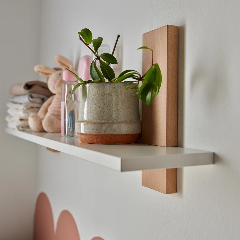 Étagère Pinio Swing - Blanc et bois