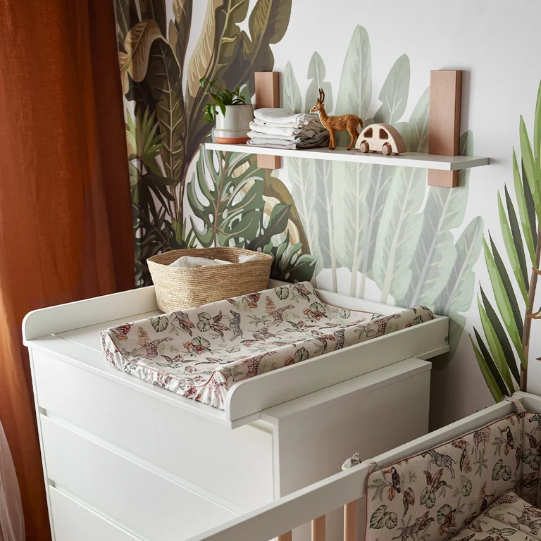 Étagère Pinio Swing - Blanc et bois