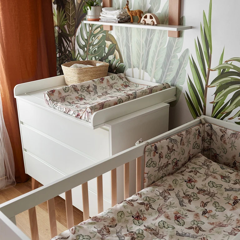 Plan à langer Pinio Swing et Miloo Blanc