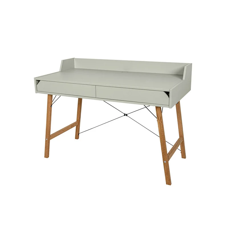 Bureau 2 tiroirs Bellamy Lotta - Vert