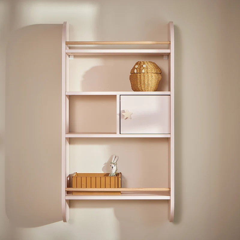 Étagère murale Bellamy Rainbow - Rose