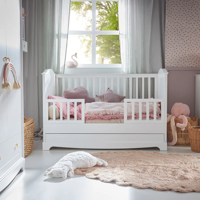 Lit évolutif 70x140 Bellamy Royal - Blanc