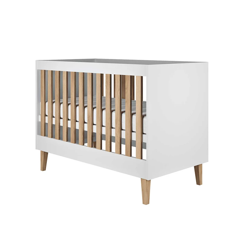 Lit bébé 60x120 Kocot Kids Kubi - Blanc