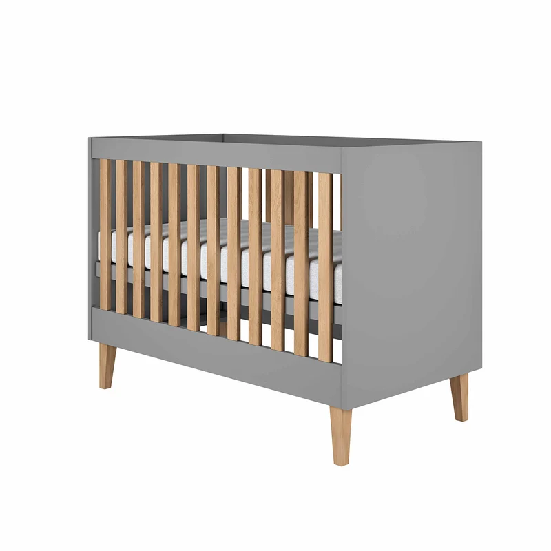 Lit bébé 60x120 Kocot Kids Kubi - Gris