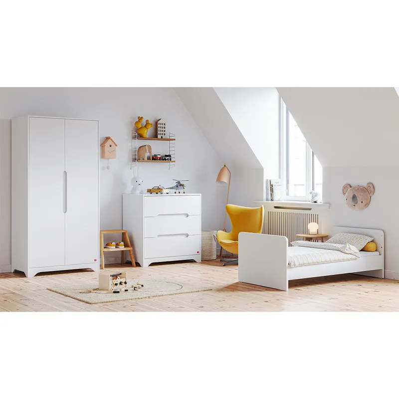 Commode 3 tiroirs Vox Ova Blanc