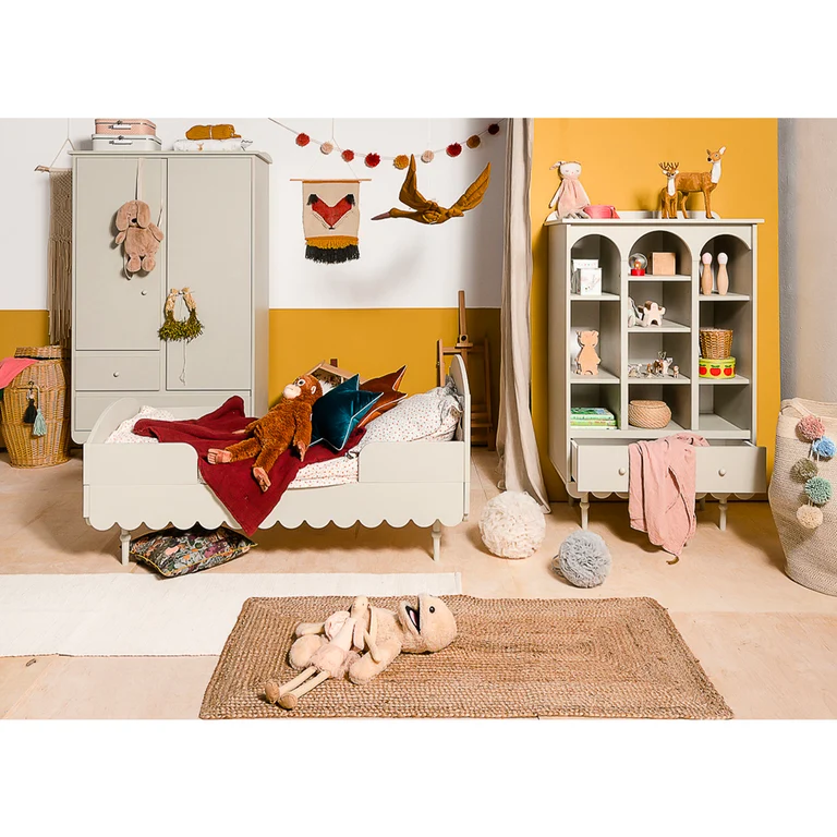 Lit évolutif 70x140 Wood Luck Babushka Olive