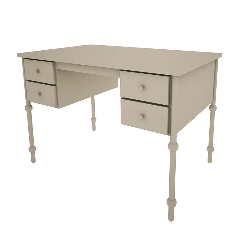 Bureau 4 tiroirs Wood Luck Babushka Olive