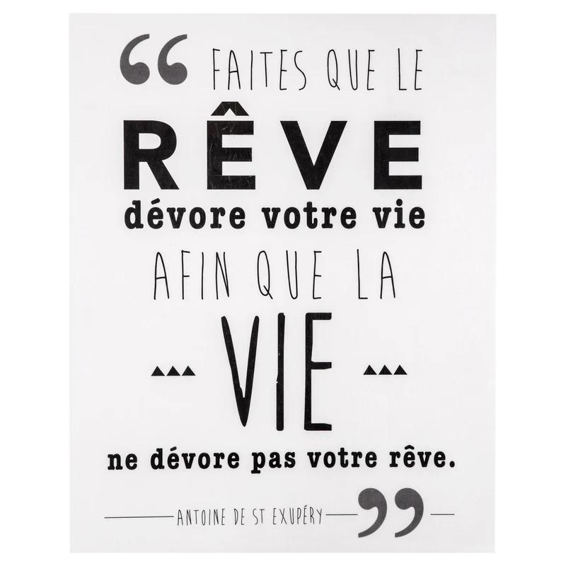 Sticker texte citation