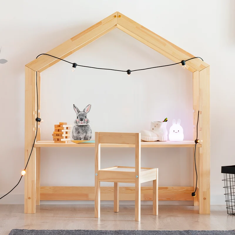 Bureau avec chaise Louis Bois