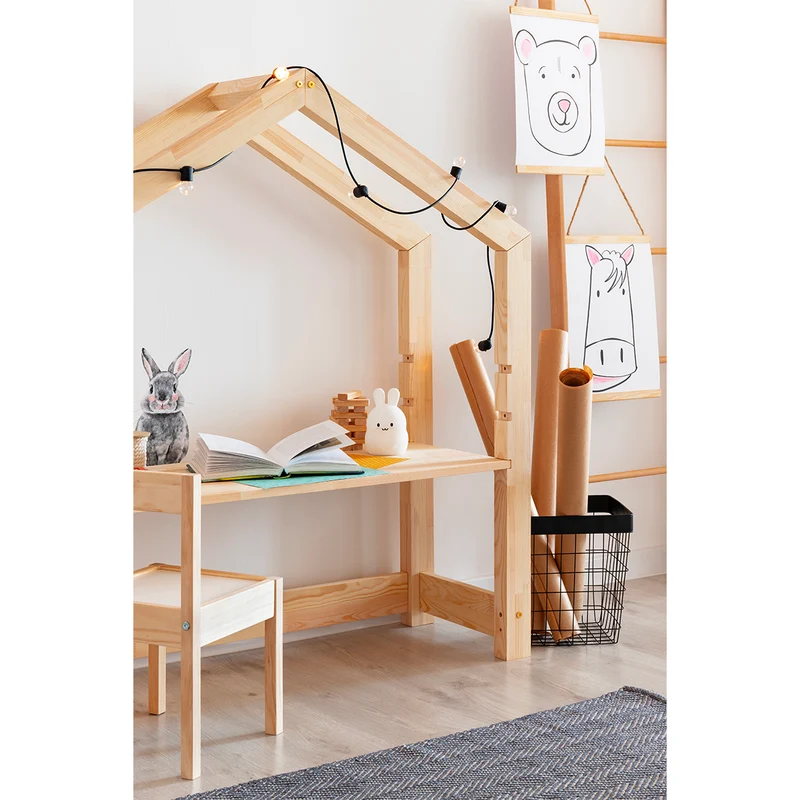 Bureau avec chaise Louis Bois