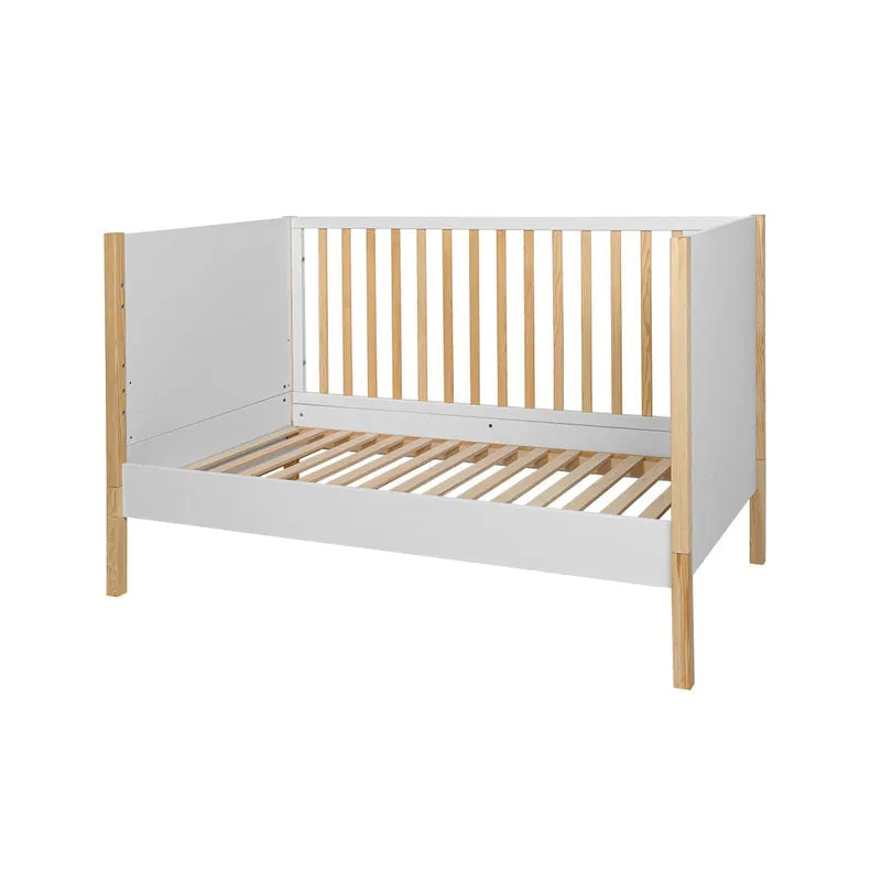 Lit évolutif 70x140 Bellamy Juliette Blanc et bois