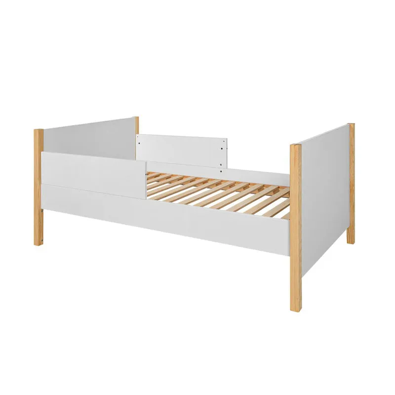 Lit évolutif 70x140 Bellamy Juliette Blanc et bois