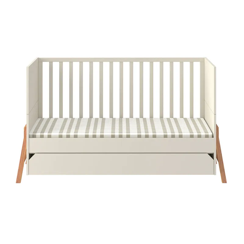 Lit évolutif 70x140 tiroir inclus Bellamy Lotta Cachemire