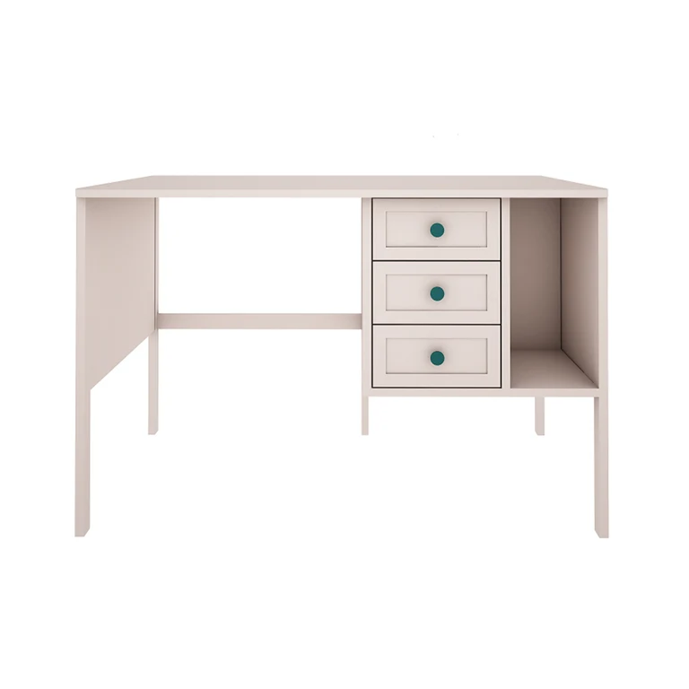 Bureau 3 tiroirs Wood Luck Gabriel - Cachemire