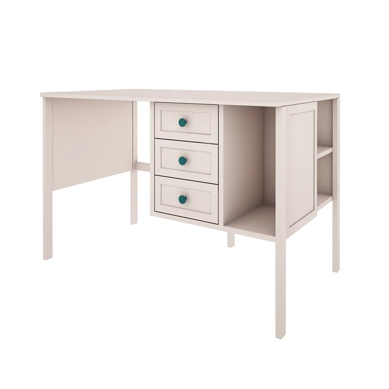 Bureau 3 tiroirs Wood Luck Gabriel - Cachemire