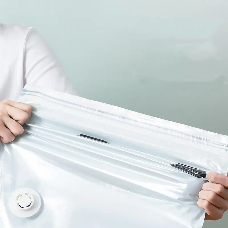 Sacs de rangement compressibles sans pompe