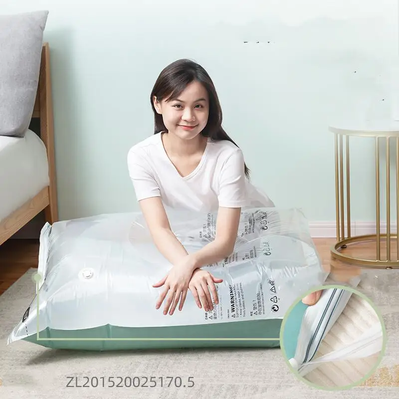 Sacs de rangement compressibles sans pompe