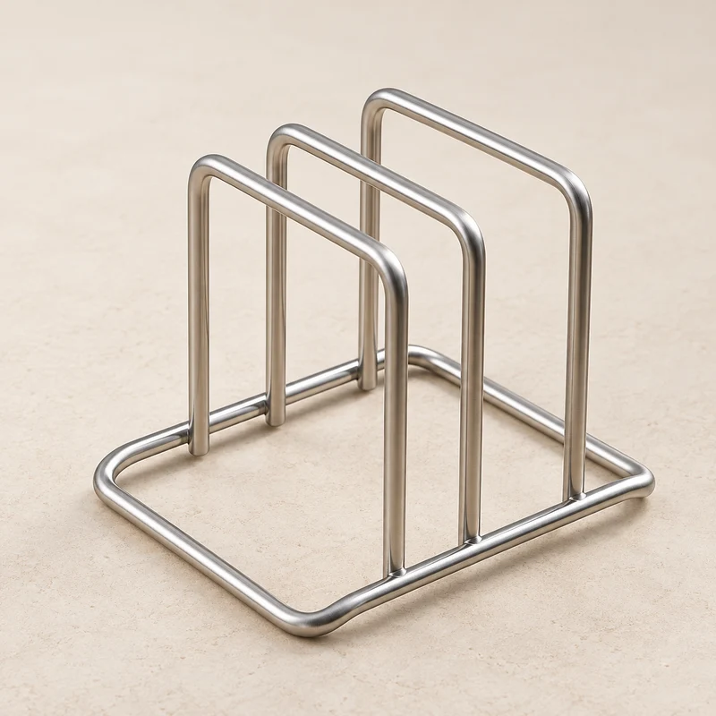 Range-planches à découper en acier