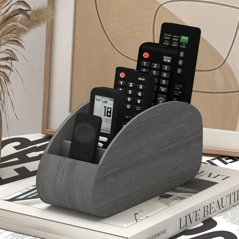 Porte-télécommandes à compartiments