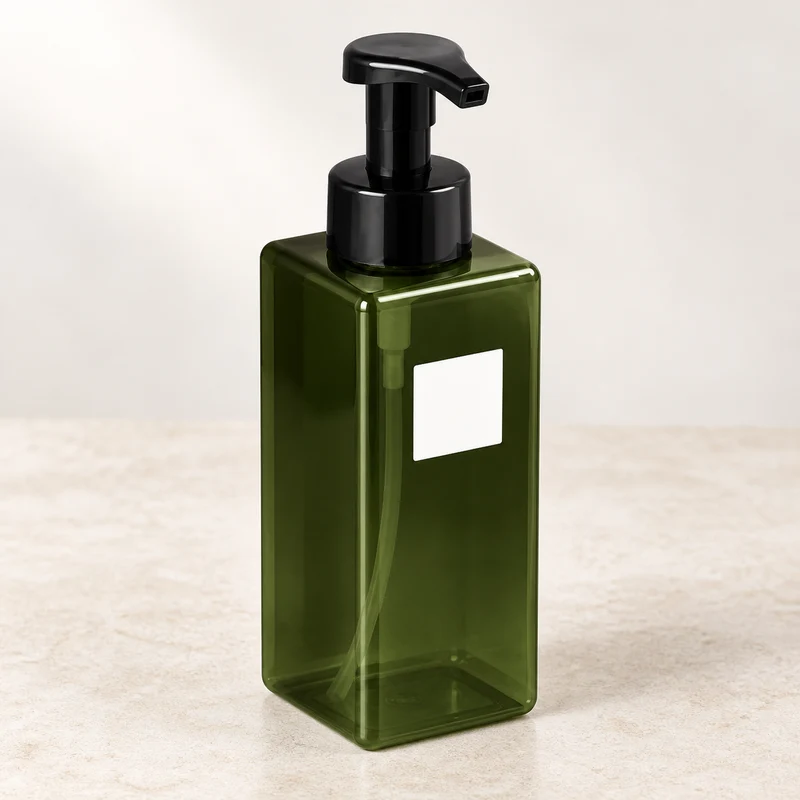 Distributeur manuel de savon moussant